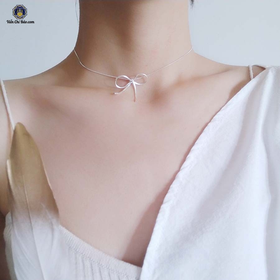 TOP 5 CỬA HÀNG PHỤ KIỆN DÂY CHUYỀN BẠC NỮ UY TÍN TẠI HÀ NỘI 2 vong-co-bac-nu-ha-noi