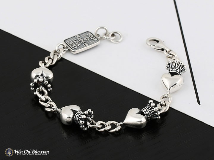 Lắc Tay Trái Tim – Món Quà Vô Giá Dành Cho Phái Đẹp 10 vong-tay-hinh-trai-tim-vuong-mien