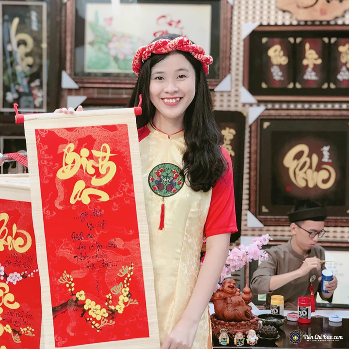 Xin Chữ Đầu Năm - Nét Đẹp Văn Hóa Truyền Thống Của Việt Nam 2 xin-chu-dau-nam-may-man