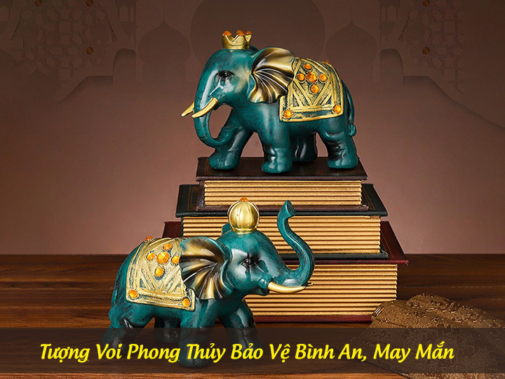 Tuong Voi Phong Thuy Bao Ve Binh An May Man 5