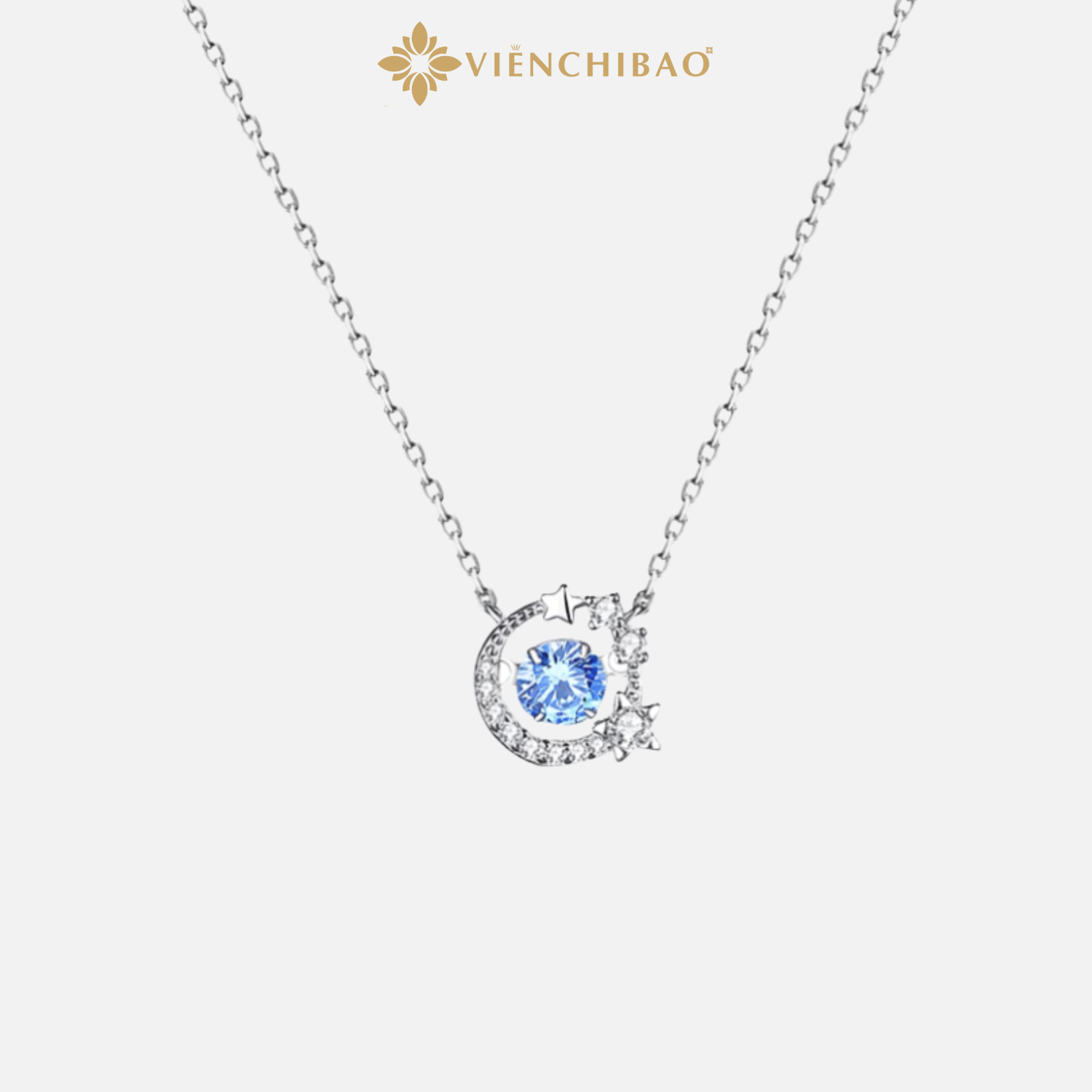 DÂY CHUYỀN TRĂNG SAO S925 - VIỄN CHÍ BẢO - D401023