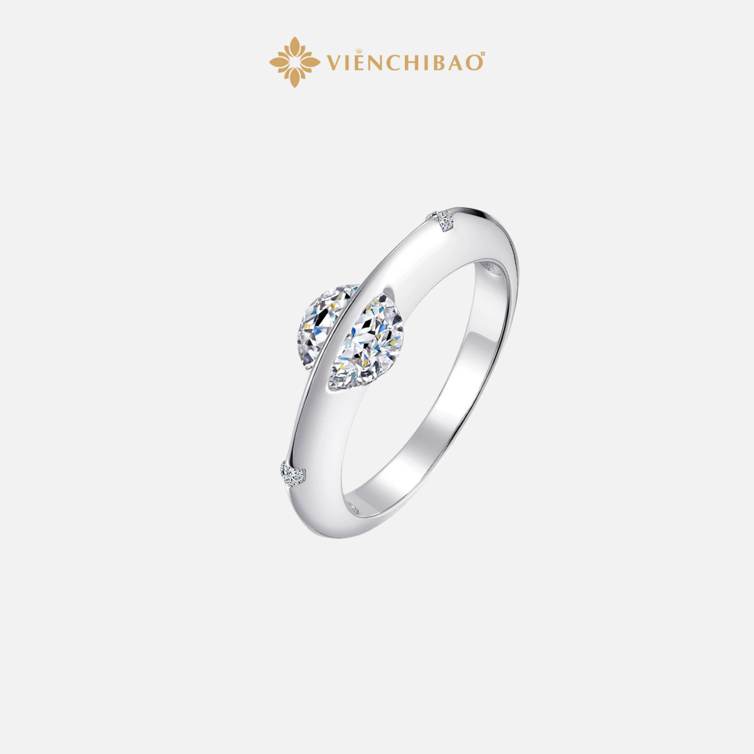 Nhẫn Hành Tinh S925 Moissanite Xoay - Viễn Chí Bảo | N0011