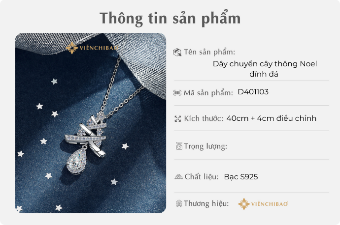 DÂY CHUYỀN CÂY THÔNG NOEL ĐÍNH ĐÁ - VIỄN CHÍ BẢO - D401103 1 D401097 Done 7