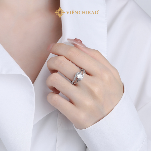 NHẪN DẢI NGÂN HÀ MOISSANITE 5.5LI - VIỄN CHÍ BẢO - N0079 2 n400191 5