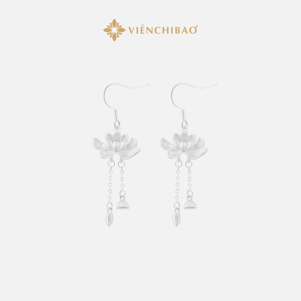 BÔNG TAI HOA SEN TUA RUA - VIỄN CHÍ BẢO - B001268