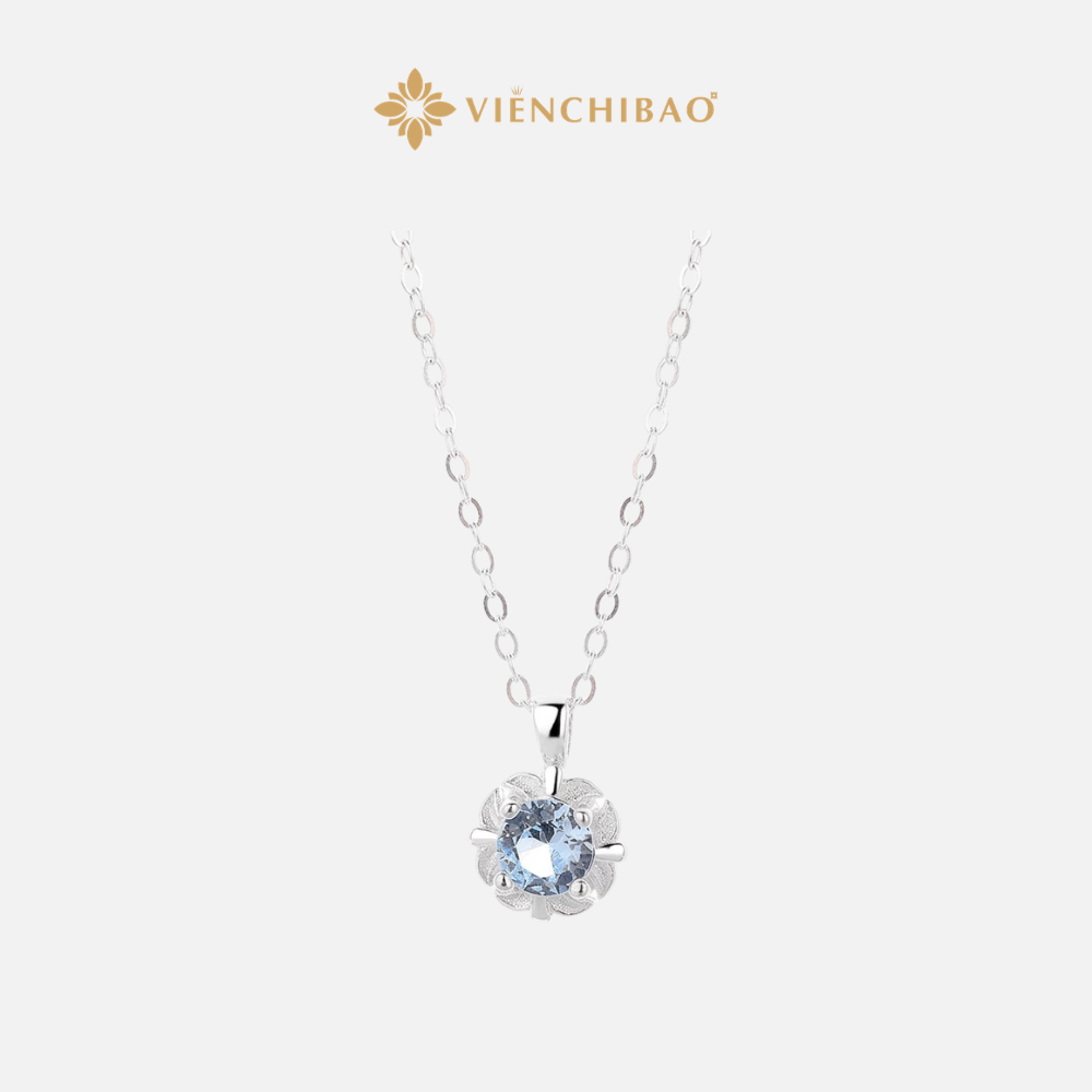 DÂY CHUYỀN HOA XANH - VIỄN CHÍ BẢO - D400352