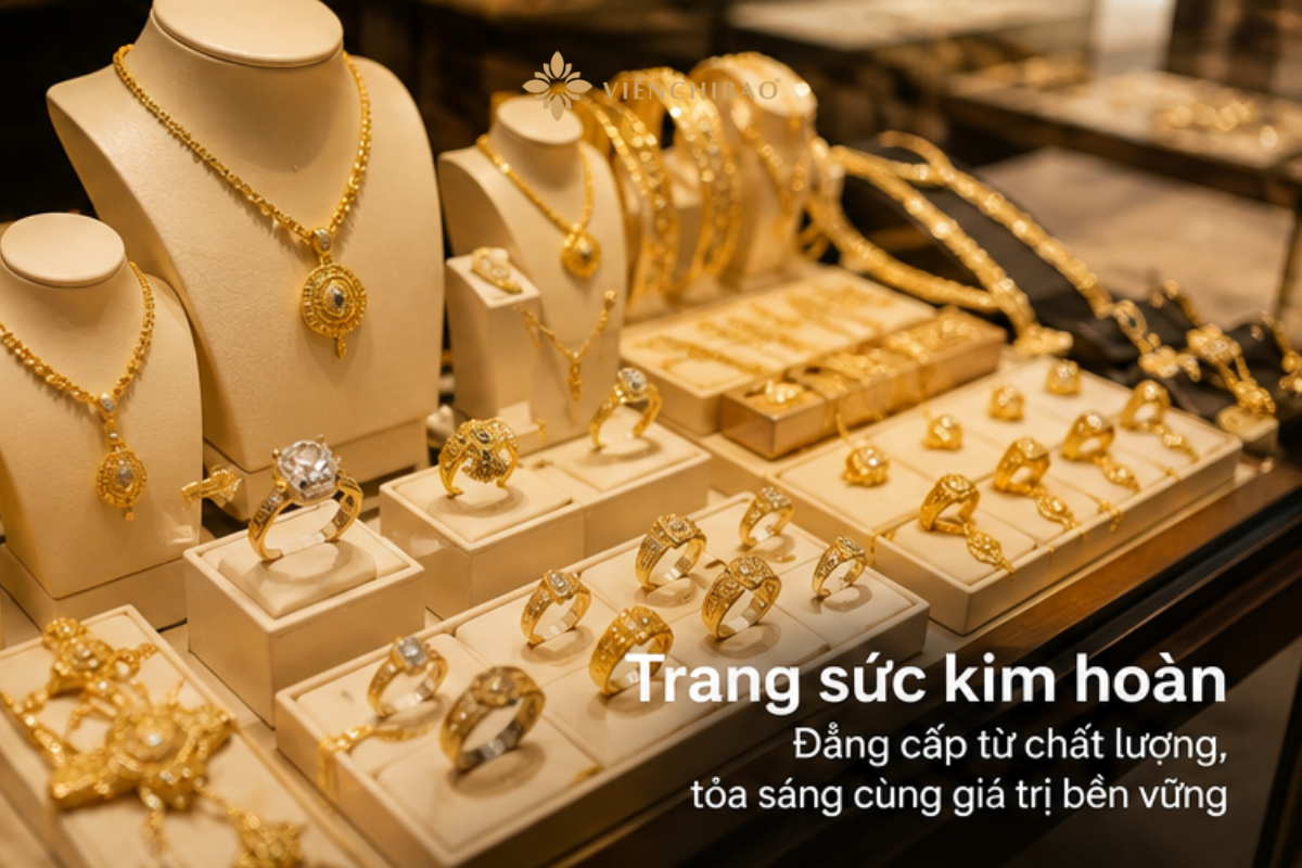 Kim Hoàn Là Gì? Khám Phá Nghệ Thuật Chế Tác Trang Sức 4 Một số sản phẩm trang sức được hoàn thiện với thiết kế tinh xảo và hiện đại.